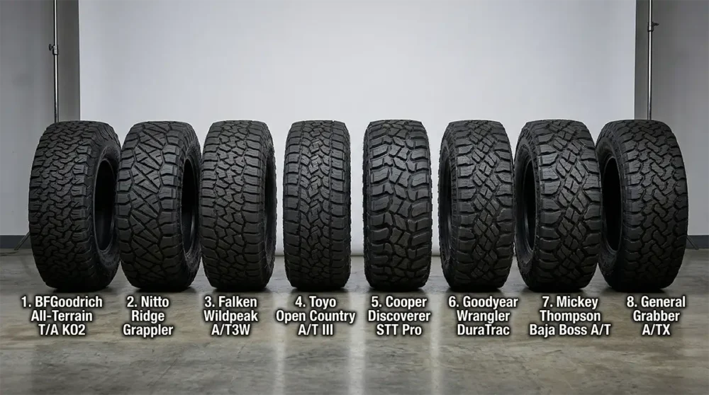 8 Best Off-Road Tires
