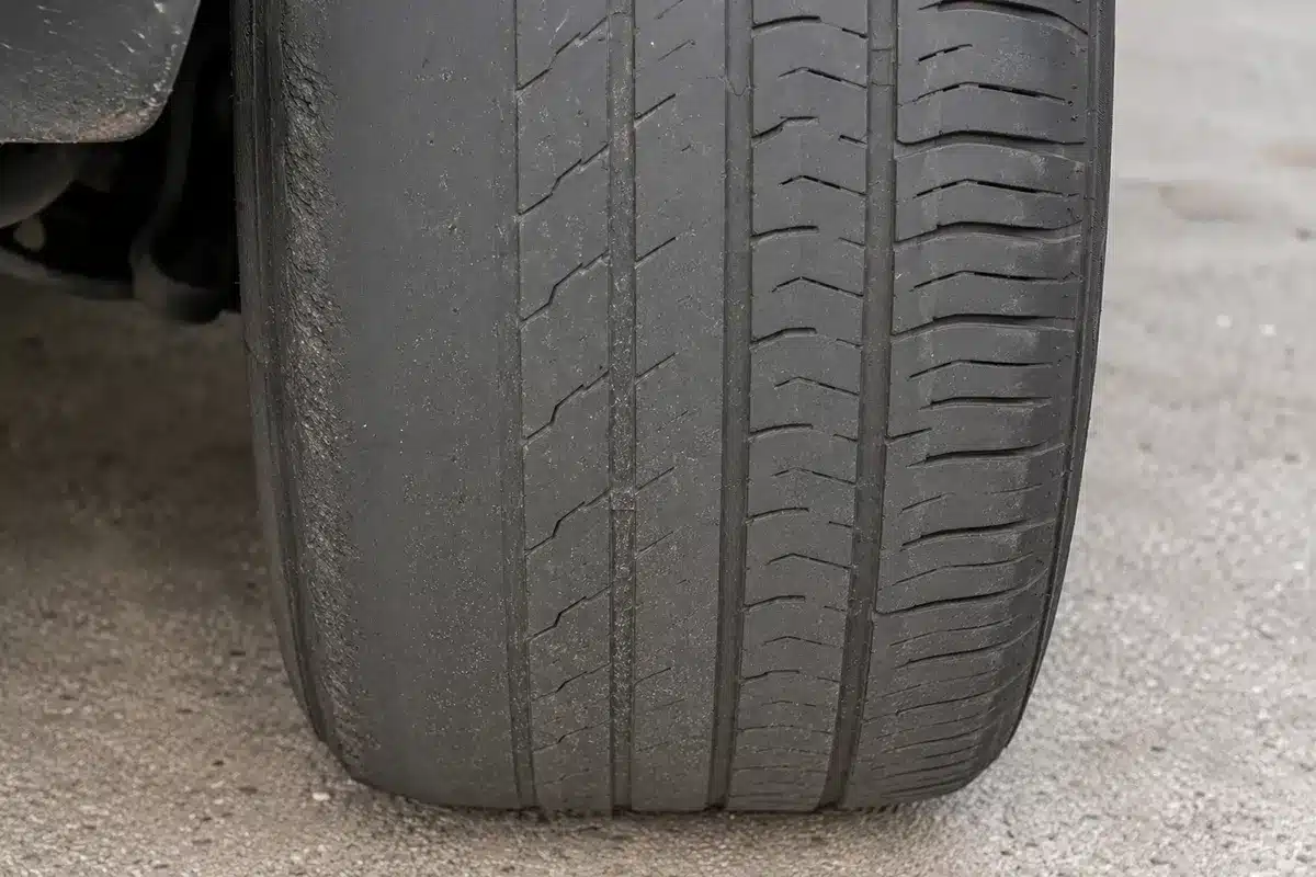 Reading Tire Wear Patterns: Decoding Wear Patterns to Boost Safety 4 Edge Wear / Shoulder Wear