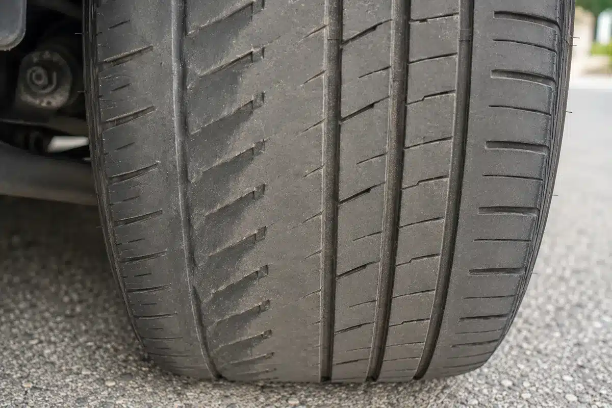 Reading Tire Wear Patterns: Decoding Wear Patterns to Boost Safety 7 Feathering or Sawtooth Wear
