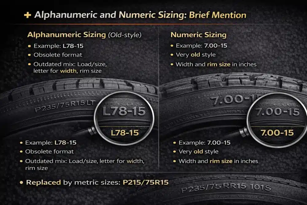 Alphanumeric And Numeric Sizing