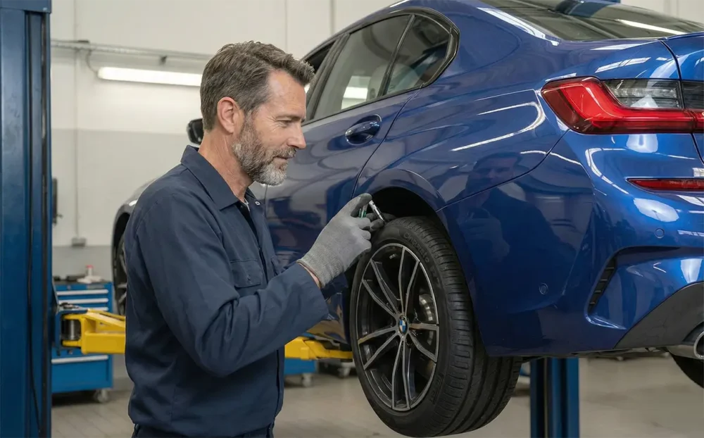 Pirelli Cinturato P7 Tire Inspection