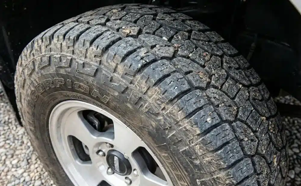 Pirelli Scorpion All Terrain Plus Tire Tread After Test