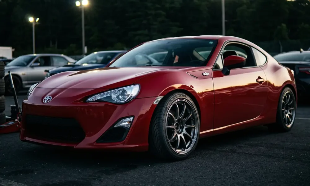 Kenda Tires Review: Are Kenda Tires good? 8 Kenda Kaiser KR20 on a red sports coupe