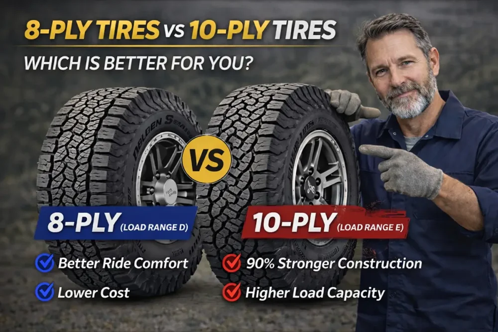 8 Ply vs 10 Ply Tires Comparison