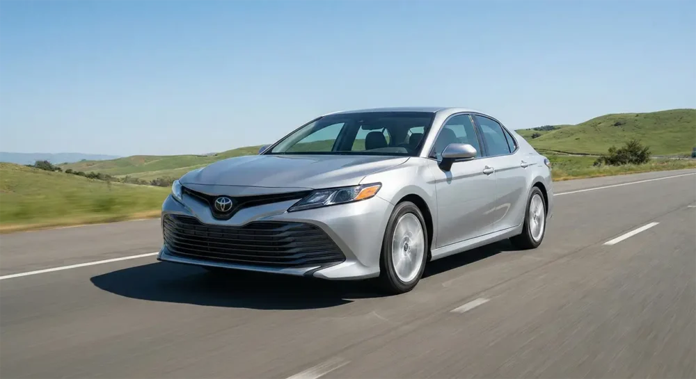 Touring tire on sedan highway test - Toyota Camry
