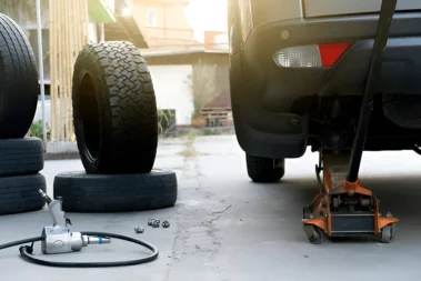 How To Rotate Tires With One Jack