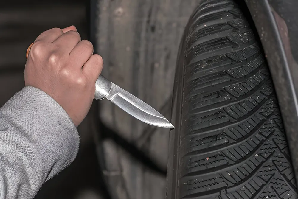 Can You Go To Jail For Slashing Tires? What You Need To Know 2 Can You Go To Jail For Slashing Tires
