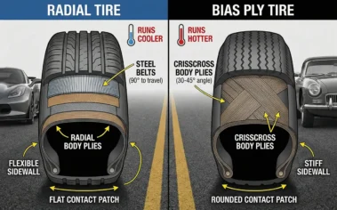 Radial Tire Vs. Bias Ply Tire