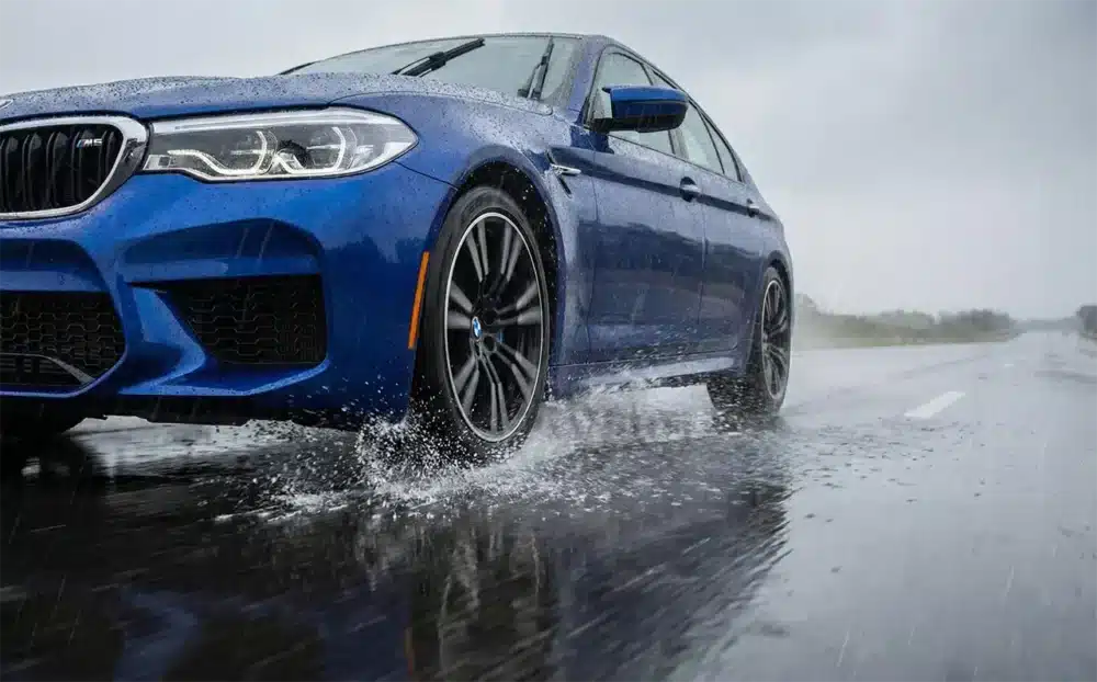 Pirelli P Zero All Season Wet Condition Test