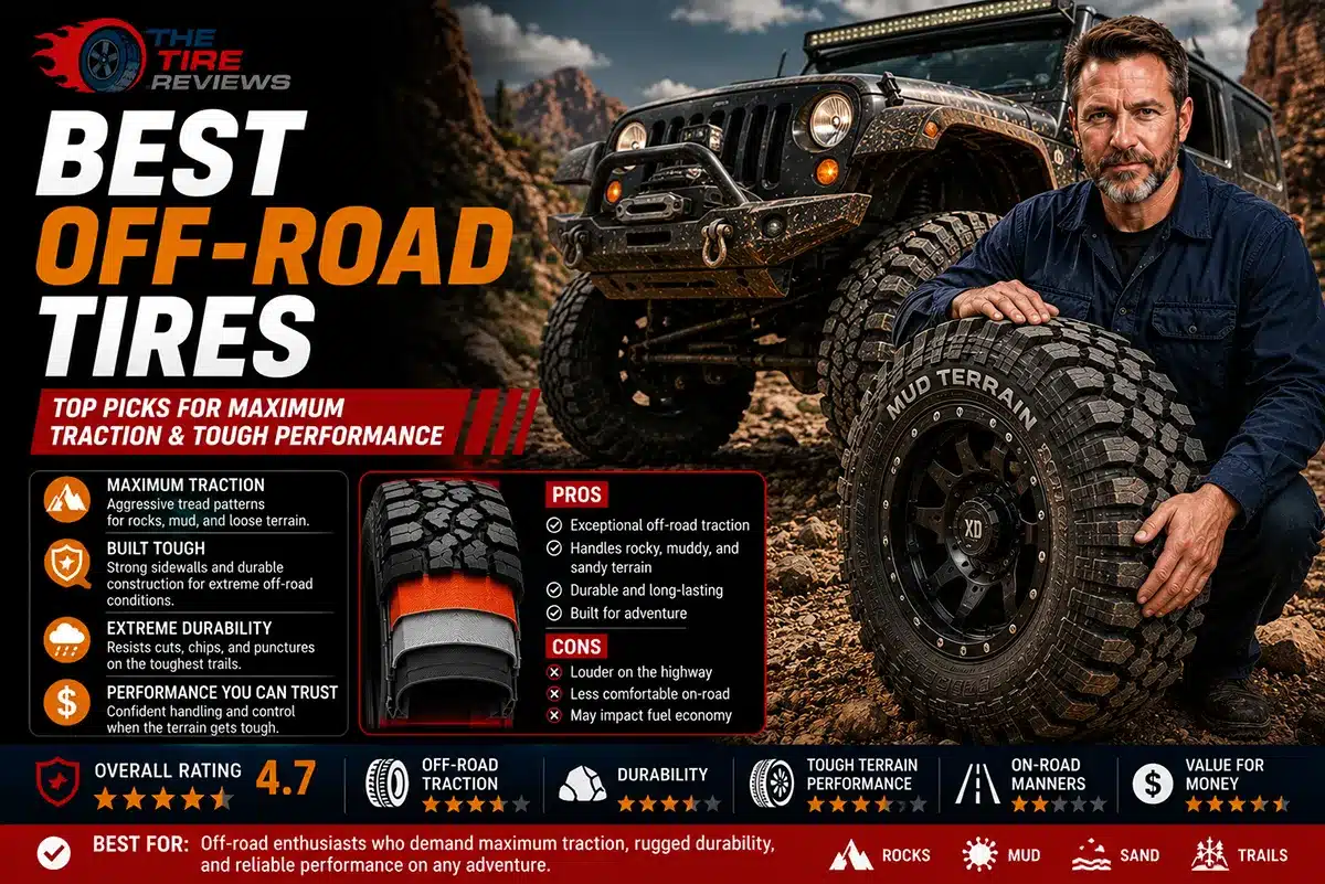 8 Best Off-Road Tires: Tested Over 10,000+ Miles Across Trails, Mud, and Highways 2 Best Off-Road Tires