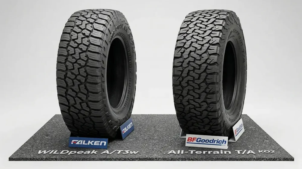 Falken Wildpeak AT3W vs. BFGoodrich KO2