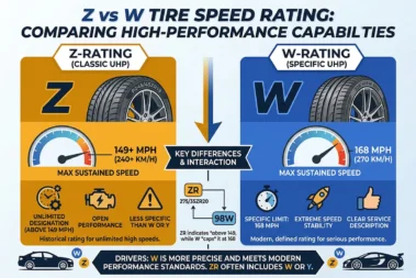 Z vs W Speed Rating