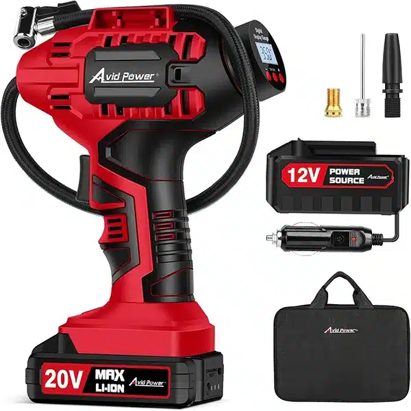 11 Best Portable Air Pump for Car Tires (2026) — Tested & Ranked 6 Avid Power Tire Inflator