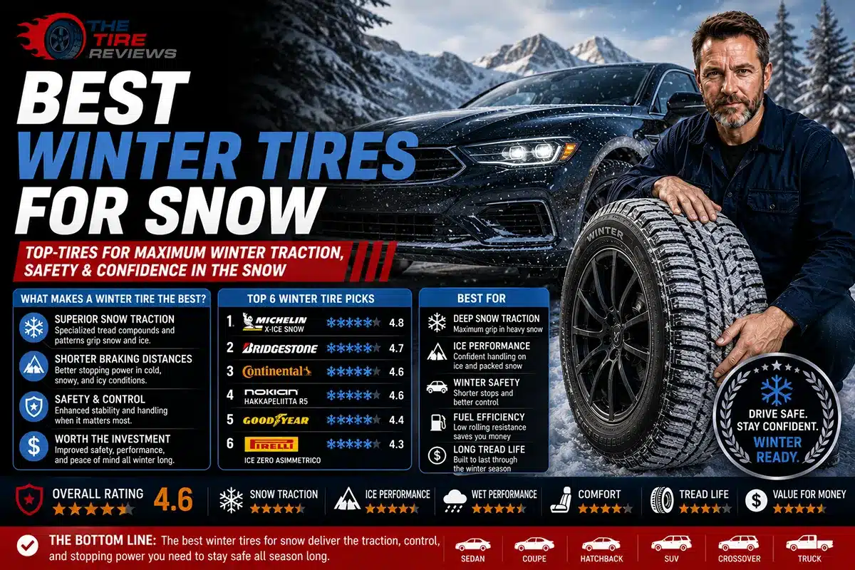11 Best Winter Tires for Snow in 2026 (Tested & Ranked) 2 Best Winter Tires for Snow